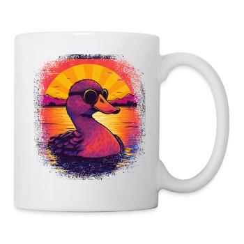 sayings bathroom gift children bath duck statement - Mug - white - Right