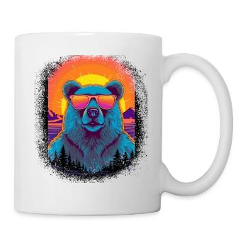 citation drôle dictons d’anniversaire panda bear - Mug blanc - blanc - Droite