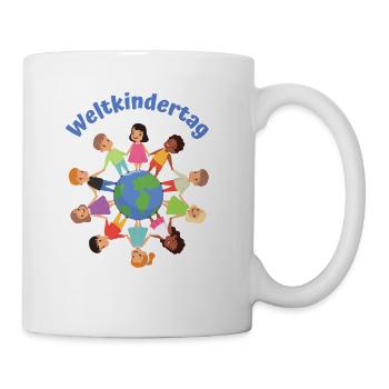 Weltkindertag - Tasse - Weiß - Rechts