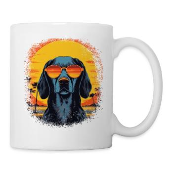 Owner Beagle Father Beagle Dog Dog Paw Dog Lover - Mug - white - Right