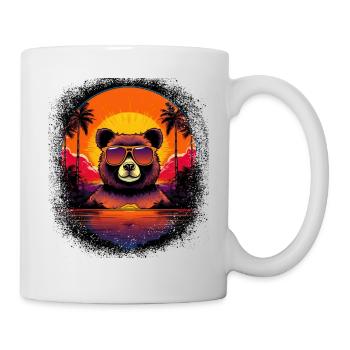 birthday present panda bear quote funny sayings - Tasse - Weiß - Rechts
