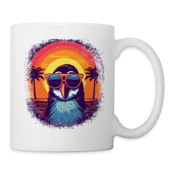 North Pole Dabbing Cute Penguin Dancing Penguin - Mug blanc - blanc - Droite