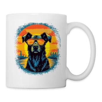 jokes animal welfare dog paw present idea - Mug - white - Right
