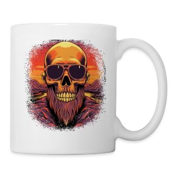 mustache beard accessory store full beard awesome - Tasse - Weiß - Rechts