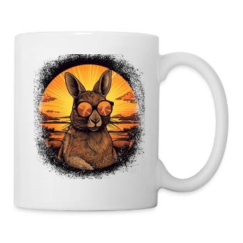Écureuil gris de l’Ouest Drôle de cadeau Lapin - Mug blanc - blanc - Droite