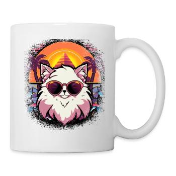 funny sayings avocados pet avogato bow tie guenon - Tasse - Weiß - Rechts