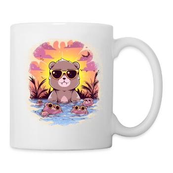 animal sayings alcohol birthday present idea women - Mug - white - Right