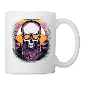 Fun Chubby Bear Badly Worn Bearded Collie - Mug - white - Right