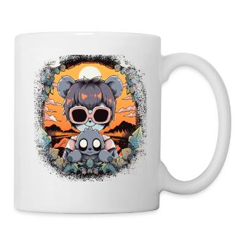 koala bear animal lover fun animal welfare - Tasse - Weiß - Rechts