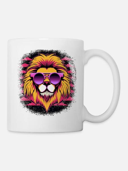 großkatze bday best selling christian clothing - Tasse - Weiß