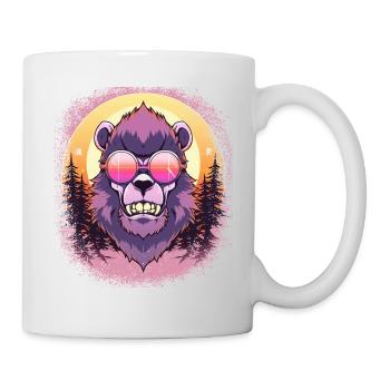 animal coati happy cadeau panda humour génial cool - Mug blanc - blanc - Droite