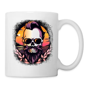 jokes cuddle better badly worn awesome coach beard - Mug - white - Right