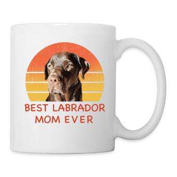 La meilleure maman labrador de tous les temps - Mug blanc - blanc - Droite