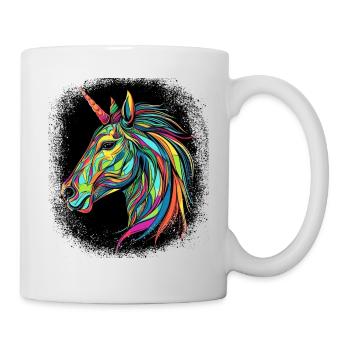 bday geek awesome unicorns quote unicorn funny - Tasse - Weiß - Rechts