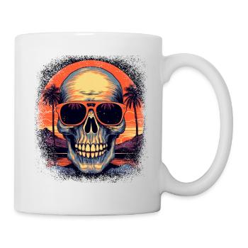Idée cadeau d’anniversaire Costume de squelette exosquelettique - Mug blanc - blanc - Droite