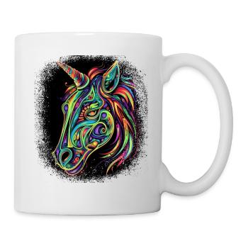 Dessin d’idée présent Drôle Humour effrayant Geek - Mug blanc - blanc - Droite