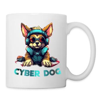 Cyber Dog Design - Mug - white - Right