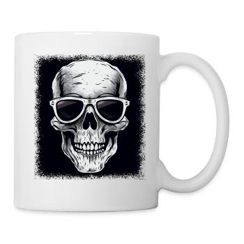 Dinosaure squelette Tshirts Cadeau - Mug blanc - blanc - Droite