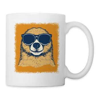 birthday present idea sayings funny sloth joke - Tasse - Weiß - Rechts