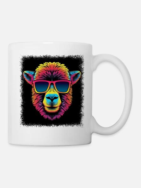 anti nuclear power birthday quote clip - Tasse - Weiß