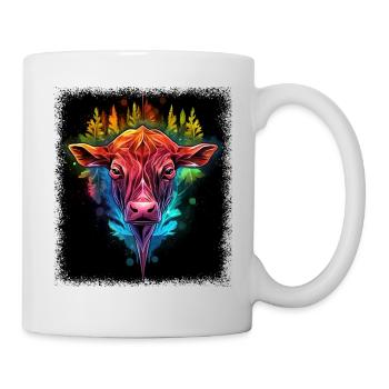 disarmament peace movement hippy cool - Tasse - Weiß - Rechts