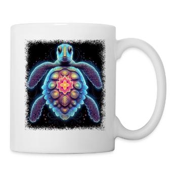sayings love birthday present hippy bird - Tasse - Weiß - Rechts