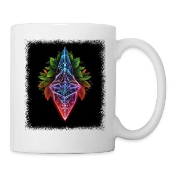 fun love cool present idea geek bird gift pride - Tasse - Weiß - Rechts