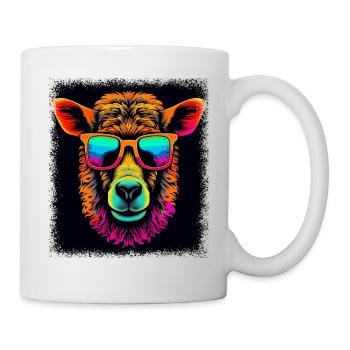 quote bday gift american pride best selling lion - Tasse - Weiß - Rechts