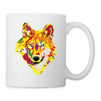 Awaken Your Alpha - Strengthen Your Wolf Spirit - Mug - white - Right