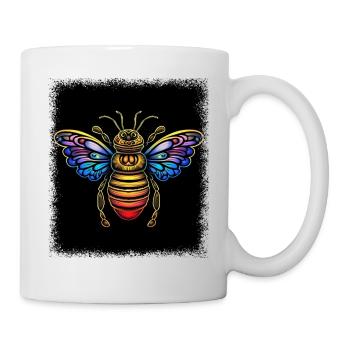 funny sayings hippie festival counterculture funny - Tasse - Weiß - Rechts