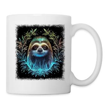 Cool Funny Present Geek Sayings Hippie - Mug - white - Right