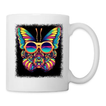 insect nature gift geek quote present idea funny - Tasse - Weiß - Rechts