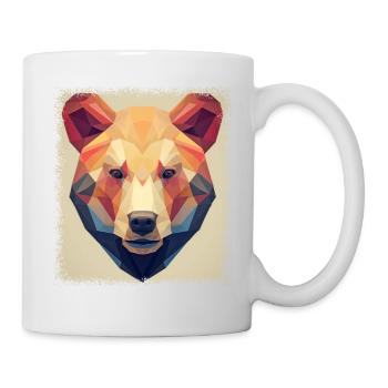 ice bear joke present idea geek coati grumbler - Tasse - Weiß - Rechts