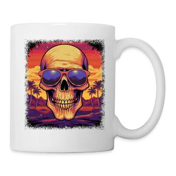 background birthday present idea pigs present - Tasse - Weiß - Rechts