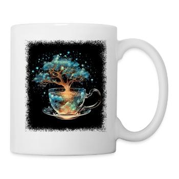 quote birthday present idea bubble tea time - Tasse - Weiß - Rechts