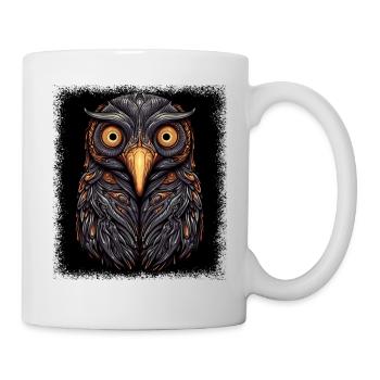 Bird humor statement awesome choreography - Mug - white - Right