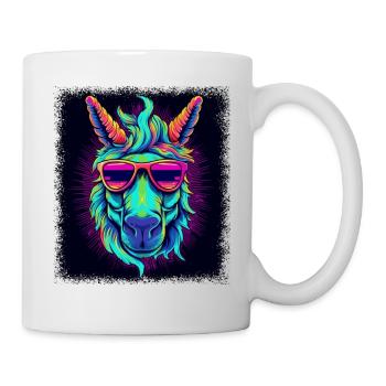 animal drôle citation idée cadeau dabbing cool - Mug blanc - blanc - Droite