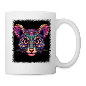 Croos Fine Statement T-shirt drôle d’animal - Mug blanc - blanc - Droite