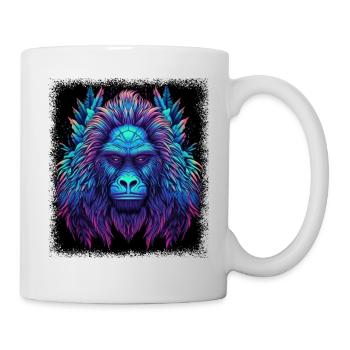 present idea birthday present humor geek cool bird - Tasse - Weiß - Rechts