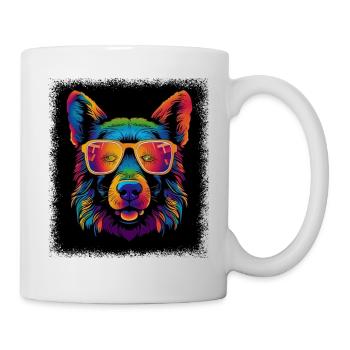 Beagle Gifts Joke Dog Lover Love Geek Dog Breed - Mug - white - Right