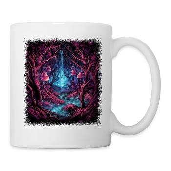 anti war peace movement pride geek peace symbol - Tasse - Weiß - Rechts