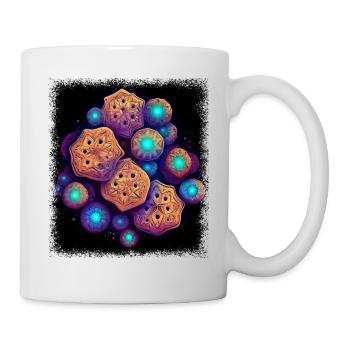 dove of peace peace for paris funny sayings hippie - Tasse - Weiß - Rechts