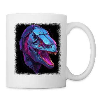 T-shirts de costume Trex - Mug blanc - blanc - Droite