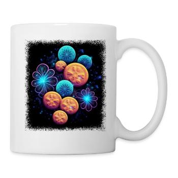 peace movement bday birthday present idea - Tasse - Weiß - Rechts