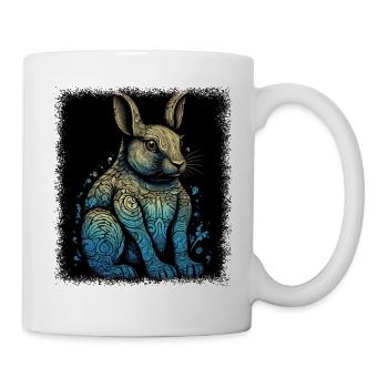 animal print squirrel babysitter animal welfare - Mug - white - Right