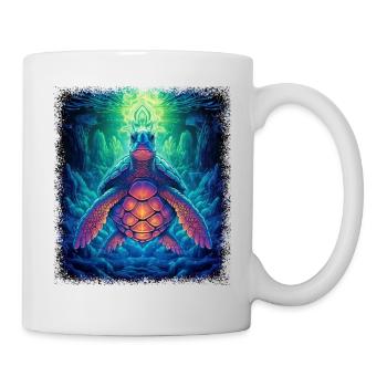 present gift idea peace for paris happy quote - Mug - white - Right