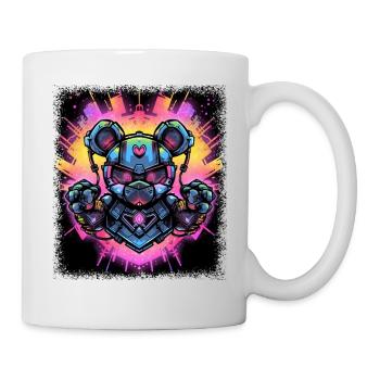 fun panda bear present idea sayings - Tasse - Weiß - Rechts