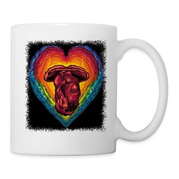 Christmas Humor Bachelorette Animal Birthday - Mug - white - Right
