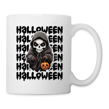 Halloween Design gruselig für die nächste Party - Tasse - Weiß - Rechts