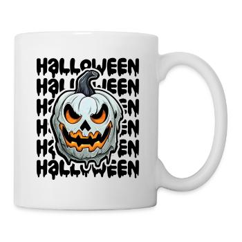 Halloween Design gruselig für die nächste Party - Tasse - Weiß - Rechts